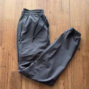 Lululemon Athletica Gray Sweatpants with Elastic Cuffs